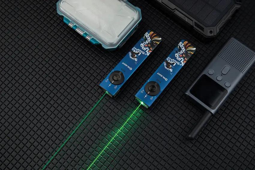 Olight Arkfeld Pro 3R Paw Edition - Rechargeable EDC Flashlight With Multi Mode Strobe And UV Green Beam by Olight