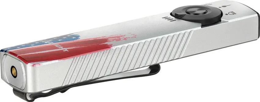 Olight Arkfeld Pro Stars Edition - 1300 Lumen Rechargeable EDC Flashlight For Professionals by Olight