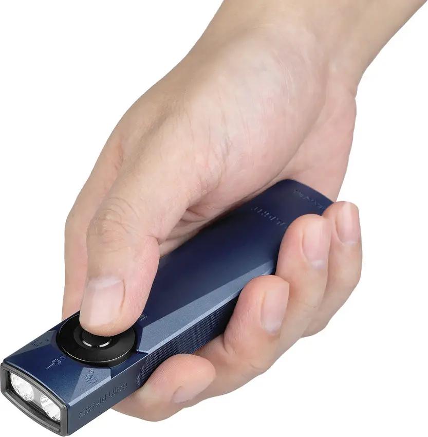 Olight Arkfeld Ultra Rechargeable EDC Flashlight - Green Laser And UV Light For EDC Fans 1400 Lumen Turbo by Olight