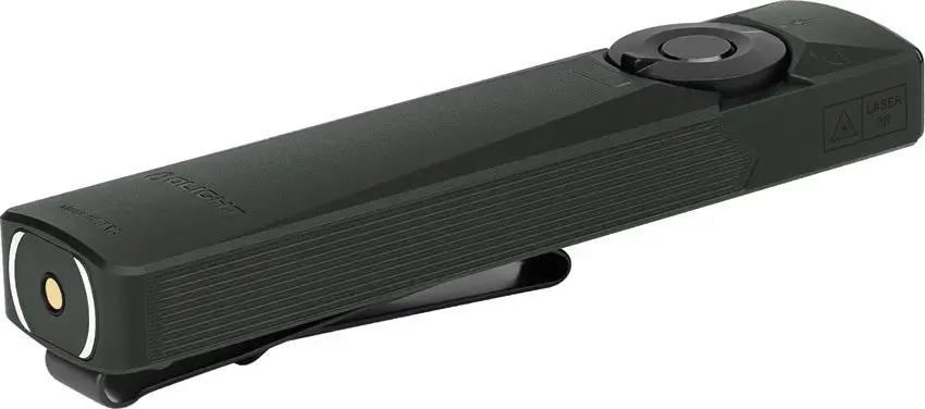 Olight Arkfeld Ultra Pro Flashlight - Built-In Green Laser and UV Light for Precise Aiming and EDC Versatility by Olight
