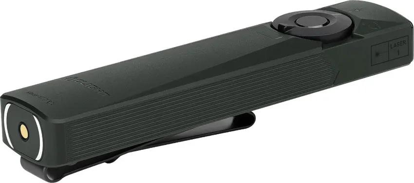 Olight Arkfeld Ultra Pro Flashlight - Built-In Green Laser and UV Light for Precise Aiming and EDC Versatility by Olight