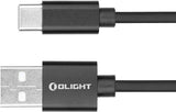 Olight Sphere C USB A To USB C Cable 0.8m - Reliable USB A to USB C Charging Cable by Olight