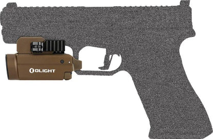 Olight Baldr S Tactical Light With Green Laser - 800 Lumen Rechargeable Weapon Mountable For EDC And LE by Olight