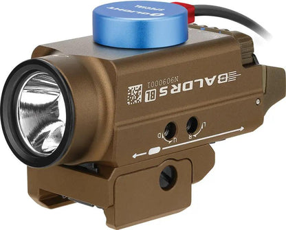Olight Baldr S Tactical Light With Green Laser - 800 Lumen Rechargeable Weapon Mountable For EDC And LE by Olight