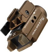 Olight Baldr S Tactical Light With Green Laser - 800 Lumen Rechargeable Weapon Mountable For EDC And LE by Olight