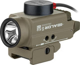 Olight Baldr S Tactical Light - Rechargeable 800 Lumens With Integrated Green Laser And Picatinny Rail Adapter by Olight