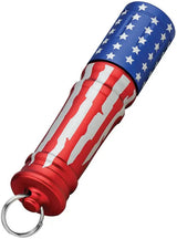 Olight I3E Stars And Stripes Keychain Flashlight - 90 Lumen EDC Light With Water Resistance by Olight
