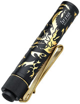 Olight I3T 2 EOS Dragon Golden Black - Compact EDC Flashlight Aluminum Construction Waterproof Impact Resistant by Olight