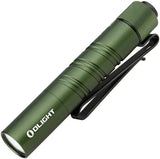 Olight I3T 2 EOS Flashlight OD Green - Water Resistant Durable Aluminum Pocket Light With AAA Battery Included by Olight