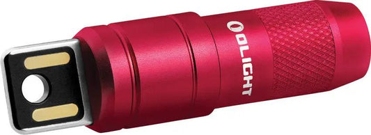 Olight iMini 2 Magnetic Light Red Rechargeable EDC Flashlight - Compact Hands Free Illumination With 50 Lumen Output by Olight