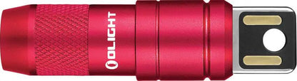 Olight iMini 2 Magnetic Light Red Rechargeable EDC Flashlight - Compact Hands Free Illumination With 50 Lumen Output by Olight