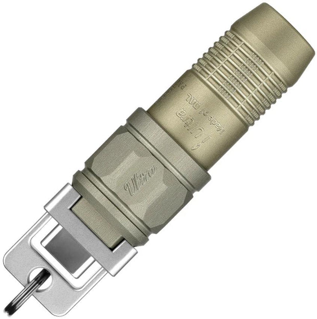 Olight iUltra Keychain Light Olive Rechargeable EDC Companion With Magnetic Base 80 Lumen Beam by Olight