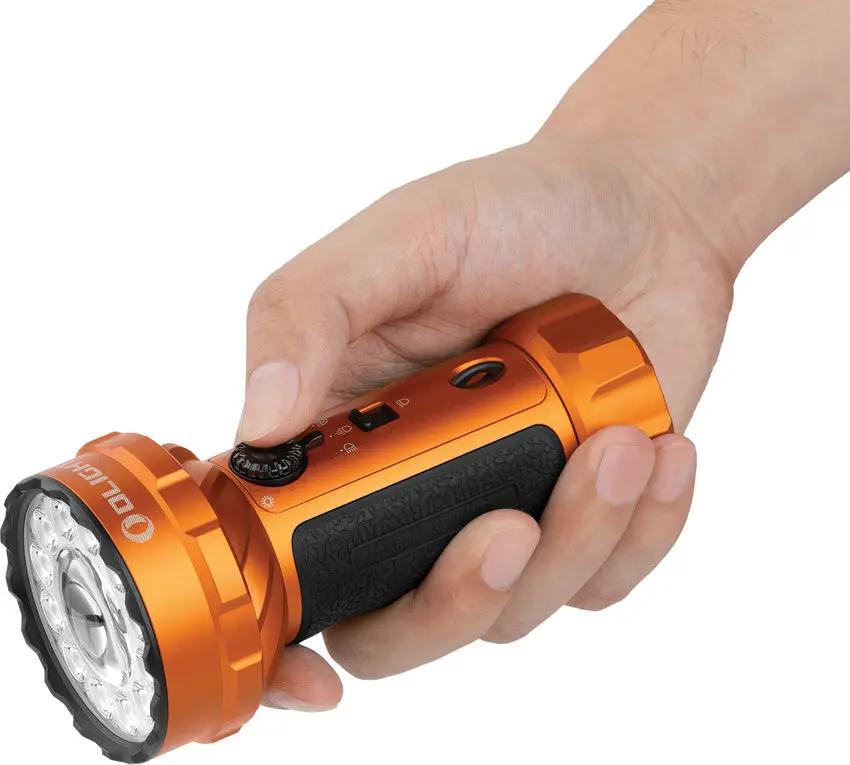 Olight Marauder Mini 2 Flashlight - Rechargeable, Water Resistant, 5 Lighting Modes For Outdoor Tactical Enthusiasts by Olight