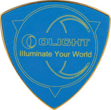 Olight Obulb Plus Orange RGB LED Light - Rechargeable Pocket EDC Light With RGB Modes And Touch Switch by Olight
