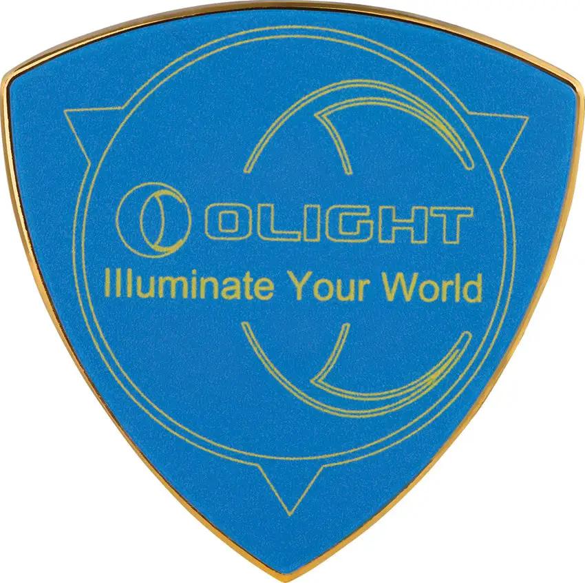 Olight Obulb Plus Orange RGB LED Light - Rechargeable Pocket EDC Light With RGB Modes And Touch Switch by Olight