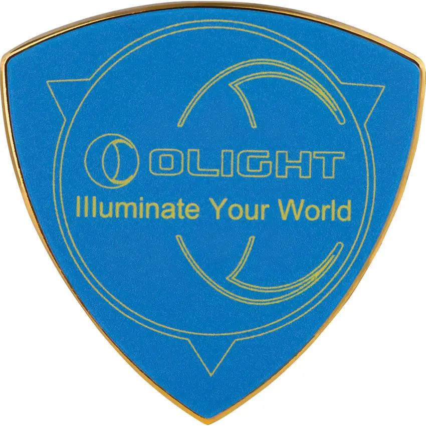 Olight Obulb Plus Orange RGB LED Light - Rechargeable Pocket EDC Light With RGB Modes And Touch Switch by Olight