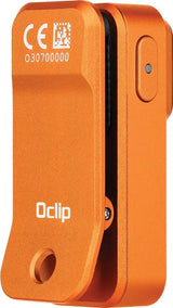 Olight Oclip Clip Light Orange - Rechargeable EDC LED With 70m Beam And Side Switch by Olight