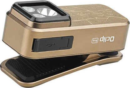 Olight Oclip Pro Clip Light - Rechargeable USB C EDC With White And Red LEDs And 120 Meter Beam by Olight