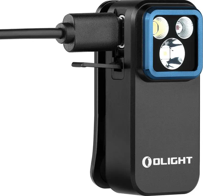 Olight Oclip Pro Clip Light - USB C Rechargeable 120m Beam Waterproof EDC Clip For Outdoors Enthusiasts by Olight