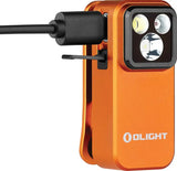 Olight Oclip Pro Clip Light Orange Rechargeable USB C LED Flashlight With 120M Beam Waterproof And Impact Resistant by Olight