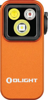 Olight Oclip Pro Clip Light Orange Rechargeable USB C LED Flashlight With 120M Beam Waterproof And Impact Resistant by Olight