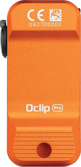 Olight Oclip Pro Clip Light Orange Rechargeable USB C LED Flashlight With 120M Beam Waterproof And Impact Resistant by Olight
