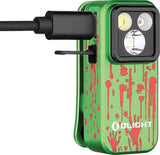 Olight Oclip Pro Clip Light Zombie Edition - Dual White and Red LEDs USB-C Rechargeable EDC Beam by Olight