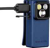 Olight Oclip Ultra Navy Blue Rechargeable EDC Clip Light - Dual Beam With SOS Strobe For Outdoor Enthusiasts by Olight