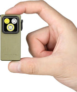 Olight Oclip Ultra Olive Green - USB C Rechargeable EDC Light Waterproof High Beam Floodlight Spotlight by Olight
