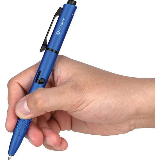 Olight O Pen Glow Blue Multitool Pen Light With Green Laser Pointer For EDC Professionals - Compact Pen Light Laser by Olight