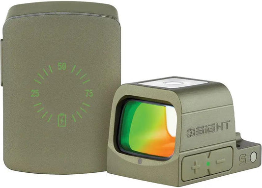 Olight Osight S RMSc Pistol Red Dot - 2 MOA Dot And 32 MOA Circle Reticle With Motion Sensor Weatherproof by Olight