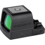 Olight Osight S Red Dot Sight For Pistols - Dual 2 MOA Dots And 32 MOA Circle With Motion Sensor RMSc Mount by Olight