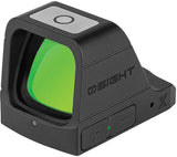 Olight Osight X GN Gun Sight - Rechargeable Green 3 MOA Dot With 32 MOA Circle Motion Sensor Water Resistant by Olight