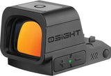 Olight Osight XR Red Dot Sight - Rechargeable Reflex Optic With Integrated Rear Sight For Pistols And Rifles by Olight