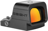 Olight Osight XR Red Dot Sight - Rechargeable Reflex Optic With Integrated Rear Sight For Pistols And Rifles by Olight
