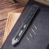 Olight Otacle D2 Ti EDC Pocket Tool - Titanium Handles With Magnetic Bit Storage And 4 D2 Bits by Olight