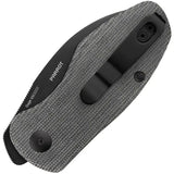 Olight Parrot Linerlock Knife - Compact EDC Ready With Black Micarta Handle And 154CM Blade by Olight