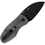 Olight Parrot Linerlock Knife - Compact EDC Ready With Black Micarta Handle And 154CM Blade by Olight