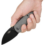 Olight Parrot Linerlock Knife - Compact EDC Ready With Black Micarta Handle And 154CM Blade by Olight