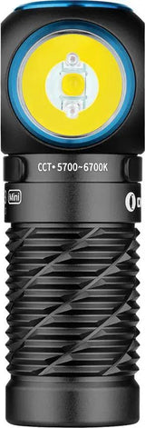 Olight Perun 3 Mini Headlamp - Rechargeable Dual LED With Turbo High Moon Red For Outdoor Adventurers by Olight