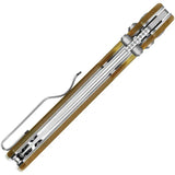 Olight Rubato 4 Rail Lock Knife EDC Ready With Yellow PEI Handle And 3In CPM S35VN Blade by Olight