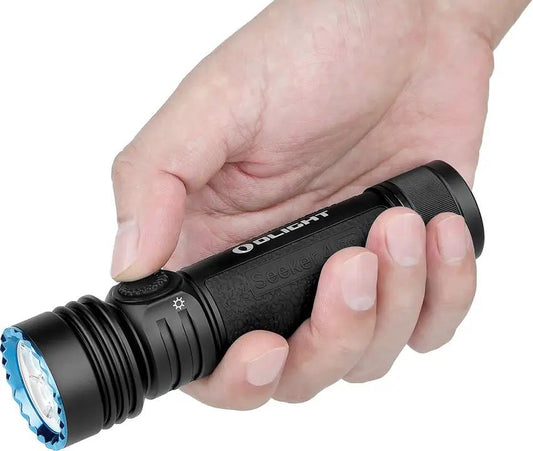 Olight Seeker 4 Pro Flashlight - High Performance Rechargeable Outdoor Tactical Light For Professionals by Olight