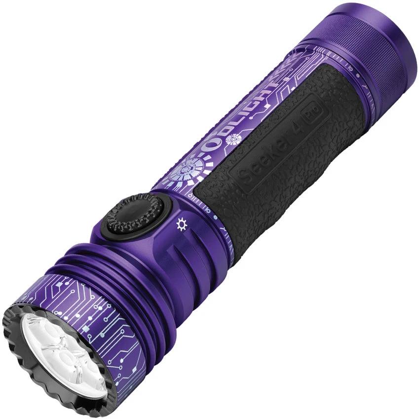 Olight Seeker 4 Pro Flashlight Violet SEEKER4PROVIOLET by Olight