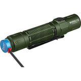 Olight Warrior 3S Tactical Flashlight - Rechargeable Dual Switch High Performance LED For Outdoor Pros by Olight