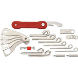 OMEGAKEY On-The-Road Multi-Tool Red OMEGAKEY ON THE ROAD RED by OMEGAKEY