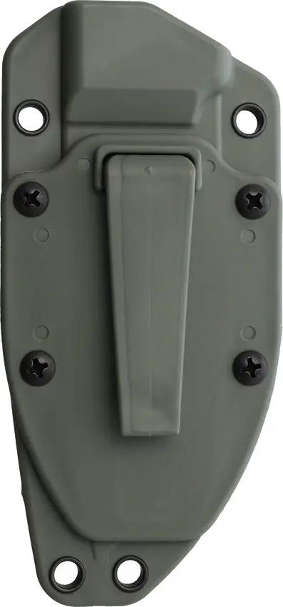 Ontario RAT-3 Sheath OD Green - Lightweight Durable Polymer Construction For Fixed Blade Enthusiasts by Ontario