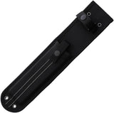 Ontario RD-6 Tanto Polyester Sheath For Fixed Blade Knife Durable Black Ideal For Knife Enthusiasts by Ontario