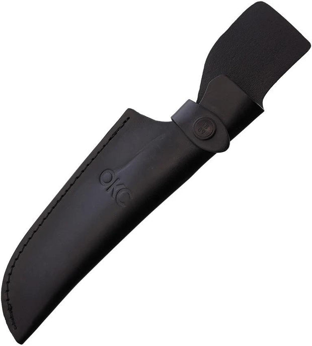 Ontario Camp Knife Leather Sheath For 10 Inch Fixed Blade Durable Premium Belt Pouch For Outdoor Enthusiasts by Ontario