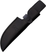 Ontario Drop Point Hunter Belt Sheath Rugged Leather Construction Up To Eight Point Five Inches For Outdoor Hunters by Ontario