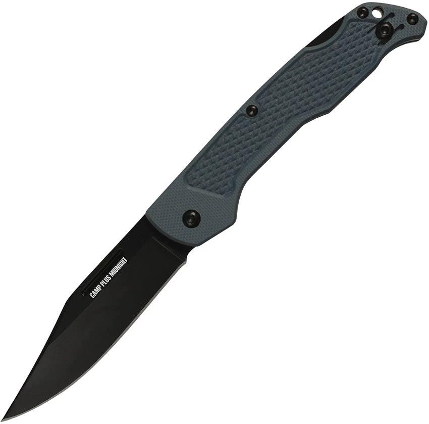 Ontario Camp Plus EDC Lockback 4315GREYTC by Ontario